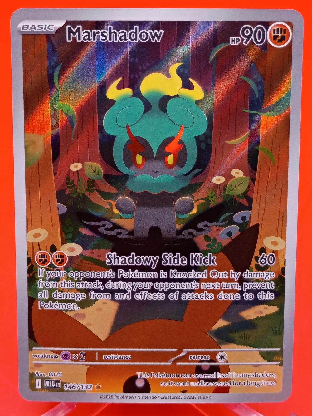Marshadow 146/132 Mega Evolution Full Art Near Mint Pokémon TCG